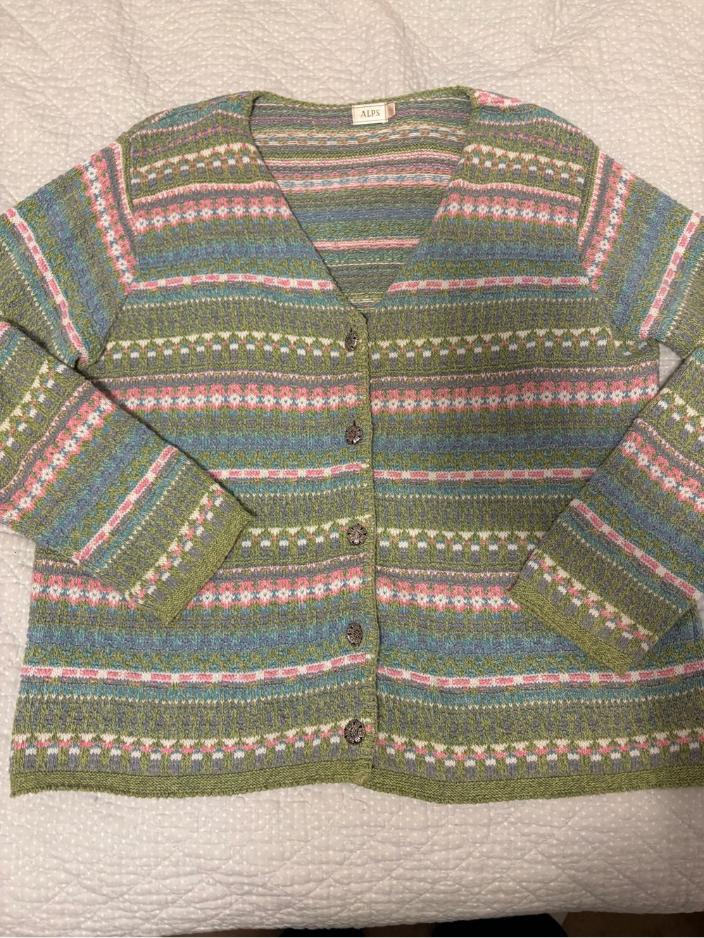Vintage pattern sweater